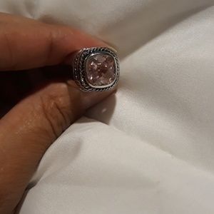 Pink ice, white gold